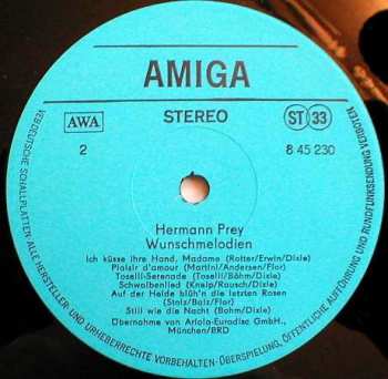 LP Hermann Prey: Wunschmelodien