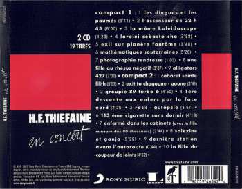 2CD Hubert Félix Thiéfaine: En Concert