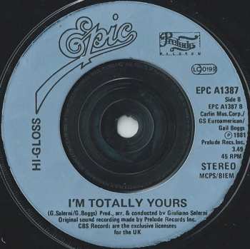 SP Hi-Gloss: You'll Never Know
