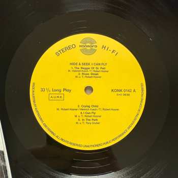 LP Hide & Seek: I Can Fly - The Complete Recordings 1969-1971