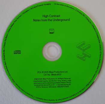 CD High Contrast: Notes From The Underground 