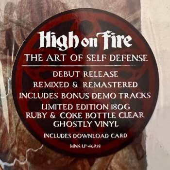 2LP High On Fire: The Art Of Self Defense CLR | LTD