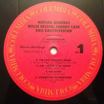 LP Johnny Cash: Highwayman