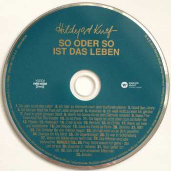 5CD/Set di cofanetti Hildegard Knef: Original Album Series Vol. 2