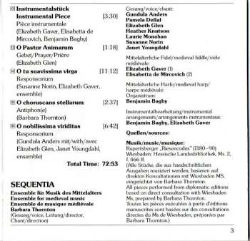 CD Hildegard Von Bingen: Chants De L'Extase