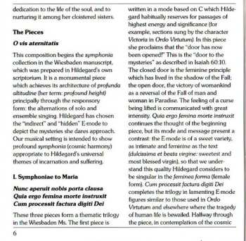 CD Hildegard Von Bingen: Chants De L'Extase