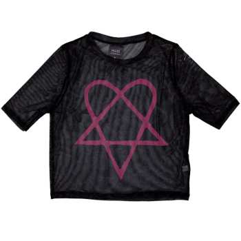 Merch HIM: Donne Crop Top Pink Heartagram