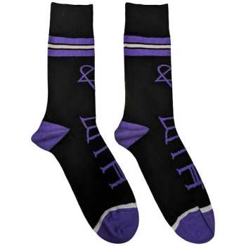 Merch HIM: Calzini alla caviglia Heartagram & Logo Him