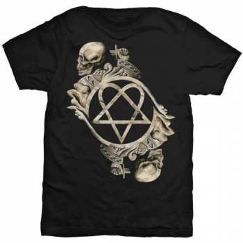 Merch HIM: Maglietta Bone Sculpture  
