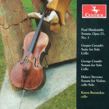 Album Hindemith / Cassado / Crumb / Stevens / Buranskas: Sonata Op 25 No.3