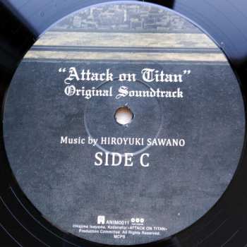 3LP Hiroyuki Sawano: "Attack On Titan" Original Soundtrack