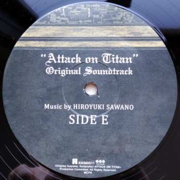 3LP Hiroyuki Sawano: "Attack On Titan" Original Soundtrack