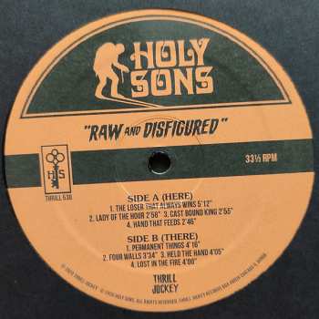 2LP Holy Sons: Raw And Disfigured