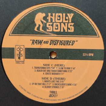 2LP Holy Sons: Raw And Disfigured