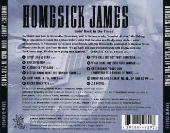 CD Homesick James: Goin' Back In The Times