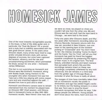 CD Homesick James: My Home Ain't Here (The New Orleans Session)
