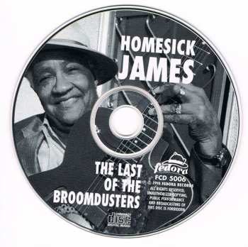 CD Homesick James: The Last Of The Broomdusters