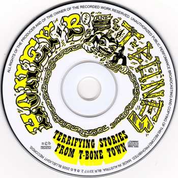 CD Honey B & The T-Bones: Terrifying Stories From The T-Bone Town