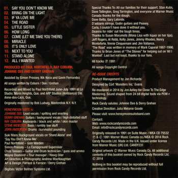 CD Honeymoon Suite: Monsters Under The Bed LTD