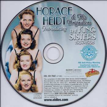 CD The King Sisters: Introducing The King Sisters 1937-1938