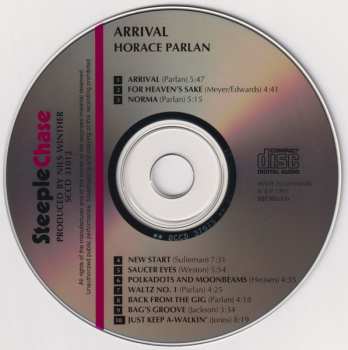 CD Horace Parlan: Arrival