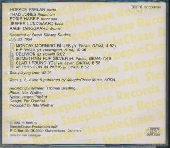 CD Horace Parlan Quintet: Glad I Found You