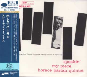 CD Horace Parlan Quintet: Speakin' My Piece LTD