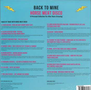 2LP Horse Meat Disco: Back To Mine CLR