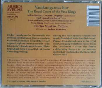 CD Hortus Musicus: Vasakungarnas Hov / The Royal Court Of The Vasa Kings