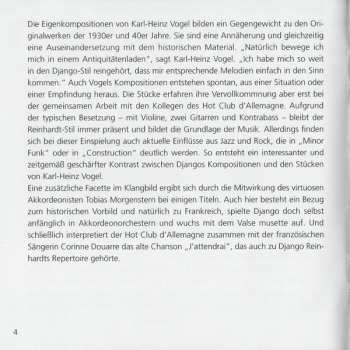 CD Hot Club d'Allemagne: Rendez-Vous Avec Django Reinhardt