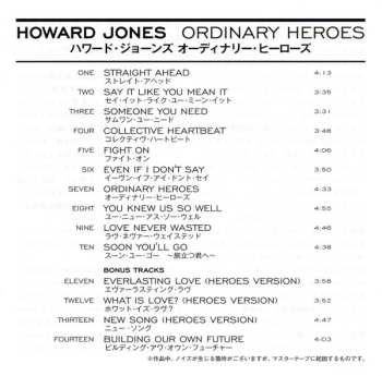 CD Howard Jones: Ordinary Heroes
