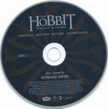 2CD Howard Shore: The Hobbit: The Battle Of The Five Armies (Original Motion Picture Soundtrack)