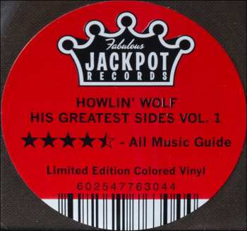 LP Howlin' Wolf: His Greatest Sides, Volume One CLR | LTD
