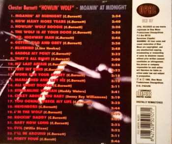 CD Howlin' Wolf: Moanin' At Midnight