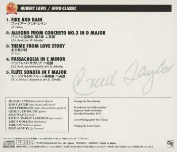 CD Hubert Laws: Afro-Classic
