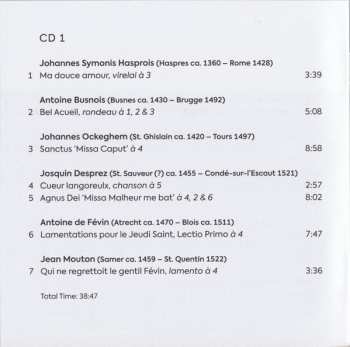 2CD Huelgas-Ensemble: The Landscape Of The Polyphonists
