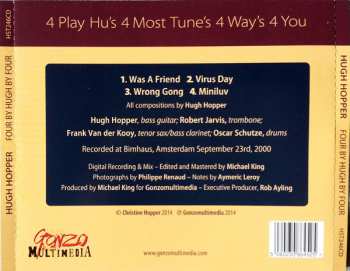 CD Hugh Hopper: Four By Hugh By Four (Volume 4)