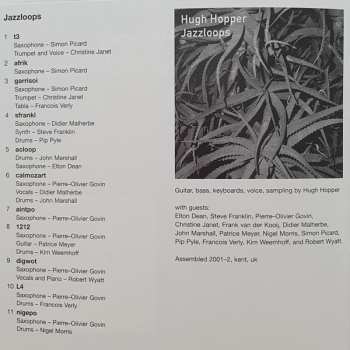 2CD Hugh Hopper: Jazzloops / The Stolen Hour