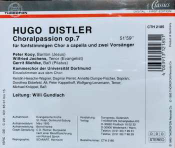 CD Peter Kooij: Choralpassion Op. 7