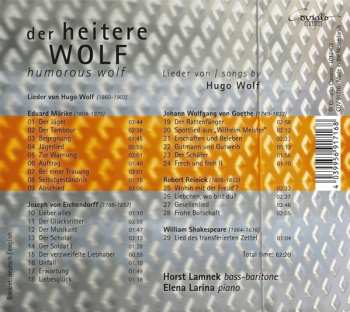 CD Hugo Wolf: Der Heitere Wolf: Humorous Wolf