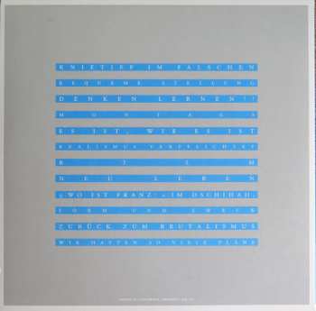 LP Human Abfall: Form & Zweck
