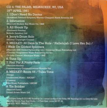 4CD/Set di cofanetti Humble Pie: Tourin' The Official Bootleg Box Set Vol.4