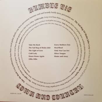 LP Humble Pie: Town And Country
