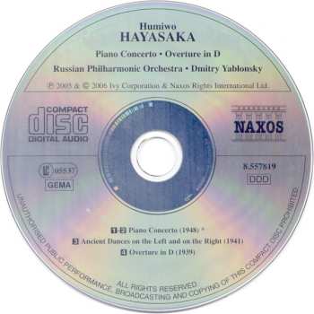 CD Russian State Symphony Orchestra: Piano Concerto • Ancient Dances On The Left And On The Right