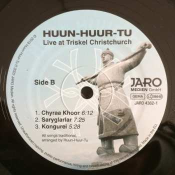 2LP Huun-Huur-Tu: Live at Triskel LTD