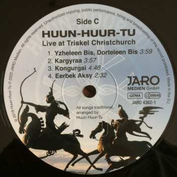 2LP Huun-Huur-Tu: Live at Triskel LTD