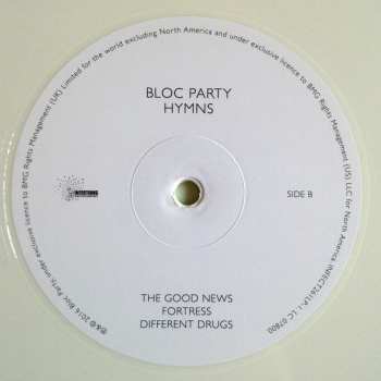 2LP Bloc Party: Hymns CLR