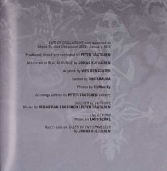 CD Hypocrisy: End Of Disclosure LTD | DIGI