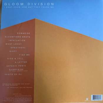 LP I DONT KNOW HOW BUT THEY FOUND ME: Gloom Division CLR | LTD