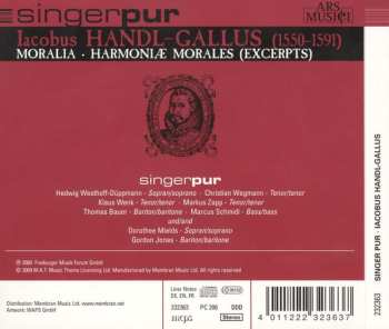 CD Jacobus Gallus: Moralia - Harmoniae Morales (Ausschnitte) DIGI
